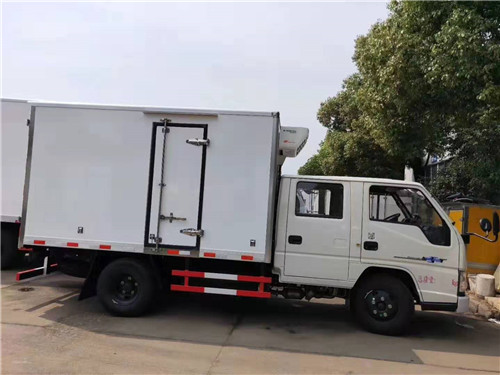 江鈴雙排座藍牌冷藏車，城市不限行