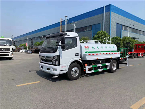 純電動新能源灑水車，霧炮車，多功能抑塵車圖片展示