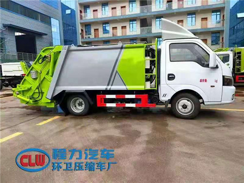C證能駕駛室，國(guó)六東風(fēng)途逸3-4方壓縮垃圾車（柴油）推薦