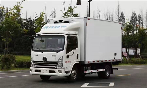 陜汽輕卡徳龍K3000國(guó)六130馬力冷藏車(chē)，藍(lán)牌不超重，現(xiàn)車(chē)多多，歡迎訂購(gòu)
