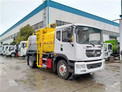 國六東風(fēng)D9餐廚垃圾車，10方國六餐廚垃圾車