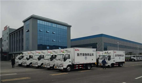 程力醫(yī)療廢物轉(zhuǎn)運車熱銷后疫情專業(yè)市場。